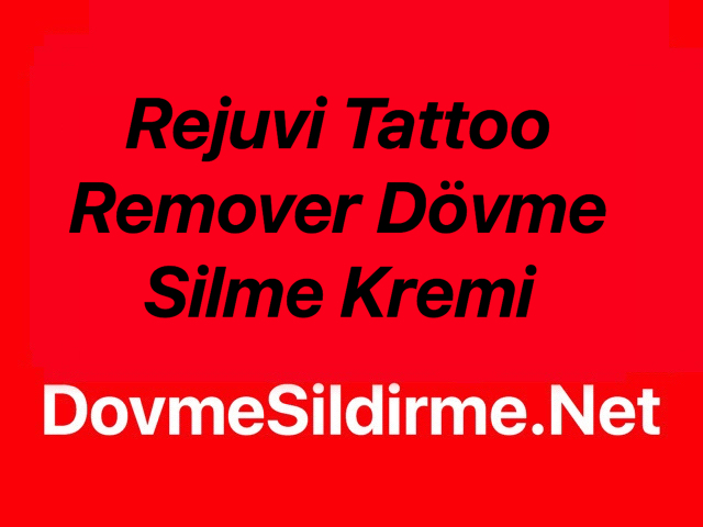 Rejuvi Tattoo Remover Dövme Silme Kremi