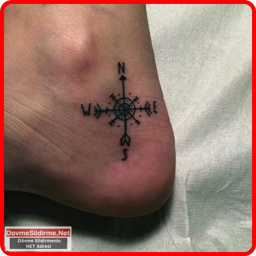 pusula dövmesi modelleri Compass tattoo