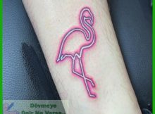 flamingo dövmesi, flamingo dövme modelleri ve flamingo dövmesi anlamı